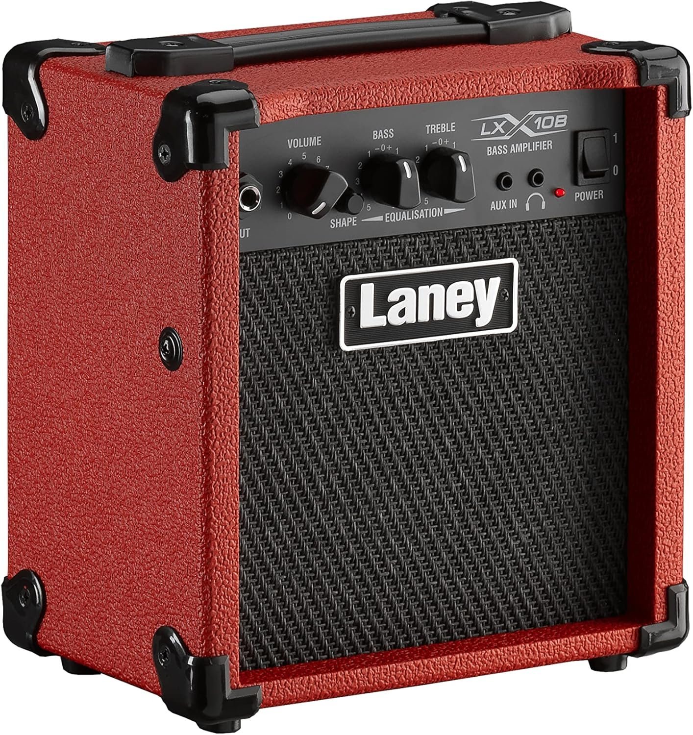 Laney LX10B LX Series - Bass Guitar Amp - 10 Watt - Red, LX10B-RED