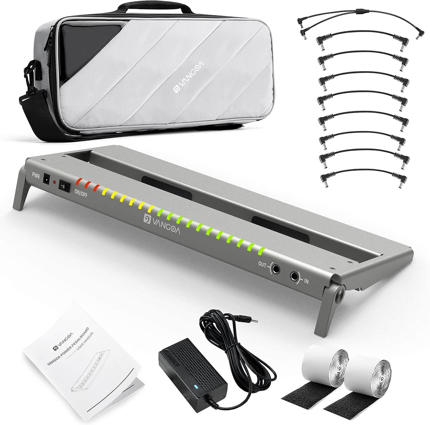 Unlock Your Sound: The Vangoa Powered Pedal Board Review