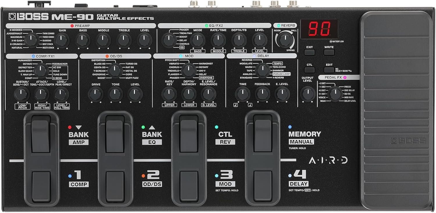 Boss ME-90 Guitar Multi-effects Pedal