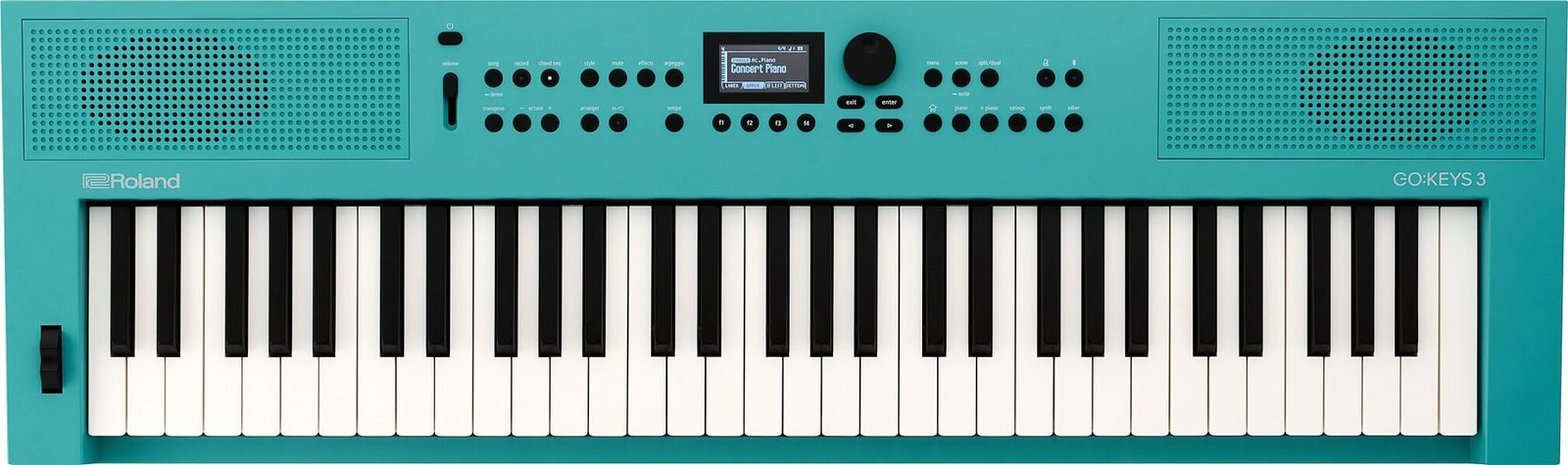 Roland GO:KEYS 3 Keyboard, Turquoise