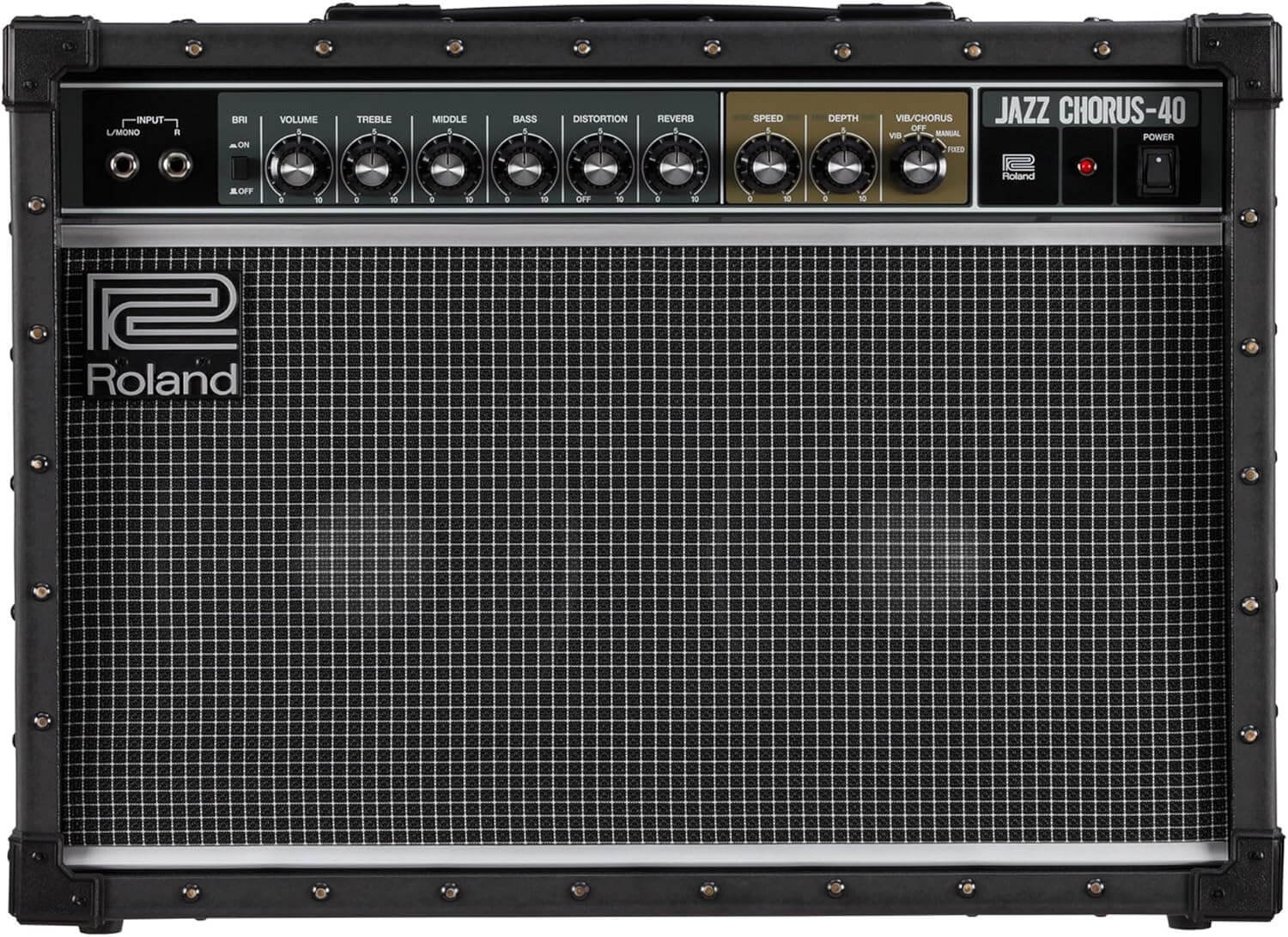 Roland JC-40 Jazz Chorus 40-Watt Guitar Amplifier with Two 10-Inch Speakers