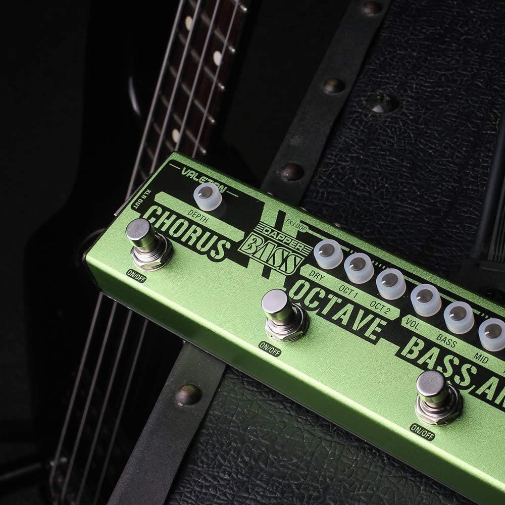 VALETON Dapper Bass DI Preamp Stage Session Gigging Gear Multi-Effects Pedal